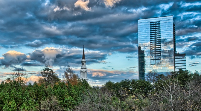 Beautiful Atlanta Sky From Phipps Plaza